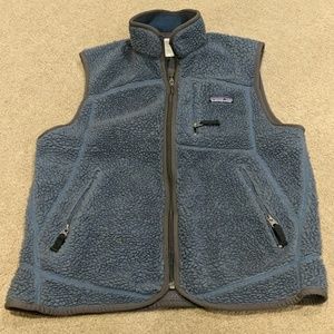 Men's retro-X navy vest